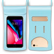 TPU Transparent Touch Screen Phone 30m Waterproof Bag Outdoor Rafting Phone Case(Water Blue) - Waterproof Bag by GUANGTU | Online Shopping South Africa | PMC TechLife | Buy Now Pay Later Mobicred