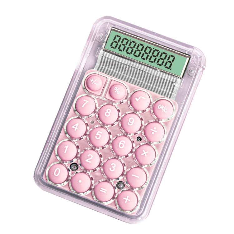 Small Silent Simple Calculator Mini Candy Dormitory Student Office Exam Tool(Pink) - Calculator by PMc TechLife | Online Shopping South Africa | PMc TechLife | Buy Now Pay Later Mobicred