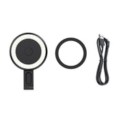 Cell Phone Magnetic Fill Light Portable Photo Pocket Lamp(White)