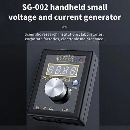 FNIRSI 0-12V/0-4-24mA Handheld Positive Negative Voltage Current Signal Generator(Without Battery) - Current & Voltage Tester by FNIRSI | Online Shopping South Africa | PMC Jewellery | Buy Now Pay Later Mobicred