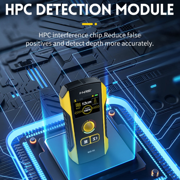 FNIRSI Multifunctional Wall Wire And Metal Rebar Detector(WD-02) - free shipping - PMC TechLife - Order now!