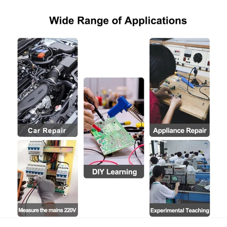 FNIRSI Handheld Small Teaching Maintenance Digital Oscilloscope, Specification: Standard Without Battery