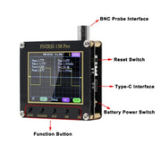 FNIRSI Handheld Small Teaching Maintenance Digital Oscilloscope, Specification: Standard Without Battery