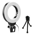 YRing48 4-Inch 48LEDs Laptop Camera Video Conference Live Beauty Ring Fill Light, Spec: Clip with Tripod - Selfie Light by PMC TechLife | Online Shopping South Africa | PMC TechLife | Buy Now Pay Later Mobicred