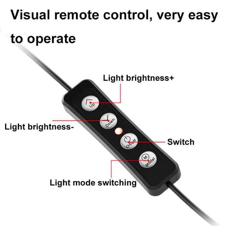 YRing48 4-Inch 48LEDs Laptop Camera Video Conference Live Beauty Ring Fill Light, Spec: Clip with Tripod