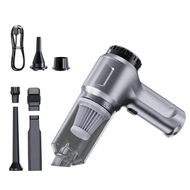 SUITU ST-6651 Automotive Charging Dust Removal Blower Car Brushless Vacuum Cleaner(Silver And Gray) - free shipping - PMC TechLife - Order now!