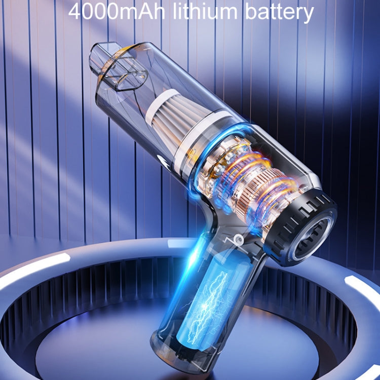 SUITU ST-6651 Automotive Charging Dust Removal Blower Car Brushless Vacuum Cleaner(Silver And Gray) - free shipping - PMC TechLife - Order now!