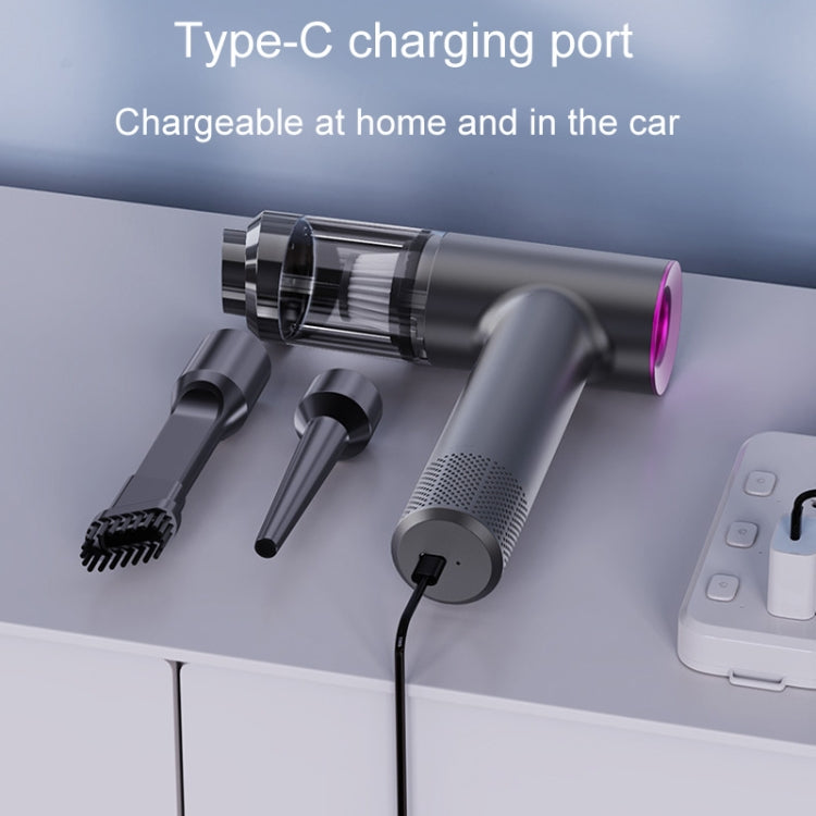 SUITU ST-6677 Car Household Small Handheld Brushless Blowing And Suction 2 In 1 Vacuum Cleaner(Gray) - free shipping - PMC TechLife - Order now!
