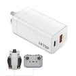 For DJI Mavic Series LKTOP 65W GaN Charger AC Adapter with USB-C and USB-A Port US Plug - free shipping - PMC TechLife - Order now!