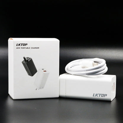 For DJI Mavic Series LKTOP 65W GaN Charger AC Adapter with USB-C and USB-A Port US Plug - free shipping - PMC Jewellery - Order now!