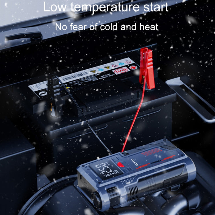 SUITU ST-9631 8pcs /Set Portable Outdoor Car Battery Emergency Start Power Car Inflatable Pump, Style: Ordinary Clip - Inflatable Pump by SUITU | Online Shopping South Africa | PMC TechLife