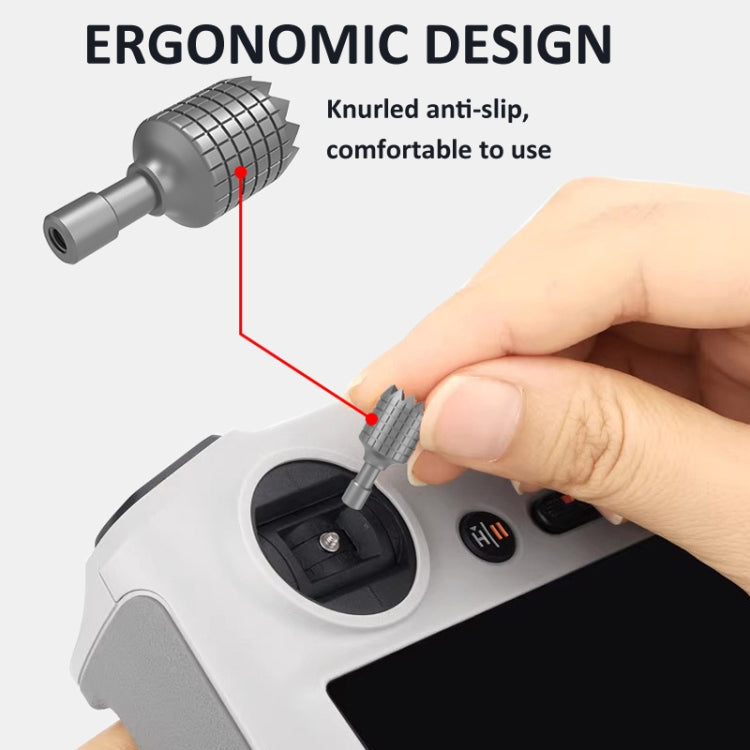 For DJI RC / RC 2 Remote Control LKTOP Joystick Thumb Rocker(Black) - free shipping - PMC Jewellery - Order now!