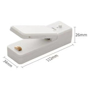 USB Charging Mini Magnetic Sealing Machine Portable Sealing Clip Food Moisture-proof Sealer(Pink)