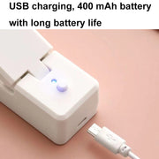 USB Charging Mini Magnetic Sealing Machine Portable Sealing Clip Food Moisture-proof Sealer(Black)