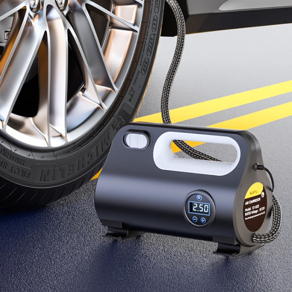 SUITU ST-5523 Vehicle Portable Pneumatic Pump With Cable Powerful Automobile Tire Inflator, Model: Digital