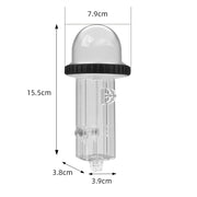 For DJI Osmo Pocket 3 BRDRC 40m Depth Water-resistant Case Diving Housing Cover(Transparent Handle)