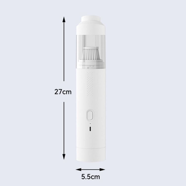 SUITU ST-6676 7pcs /Set Cordless Vehicle Vacuum Cleaner Home And Car Brushless Cylinder Blower(White) - free shipping - PMC TechLife - Order now!