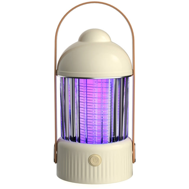 Electric Shock Type Home Night Light Mosquito Killer Outdoor Camping Lamp, Spec: 2000 mAh(Yellow)