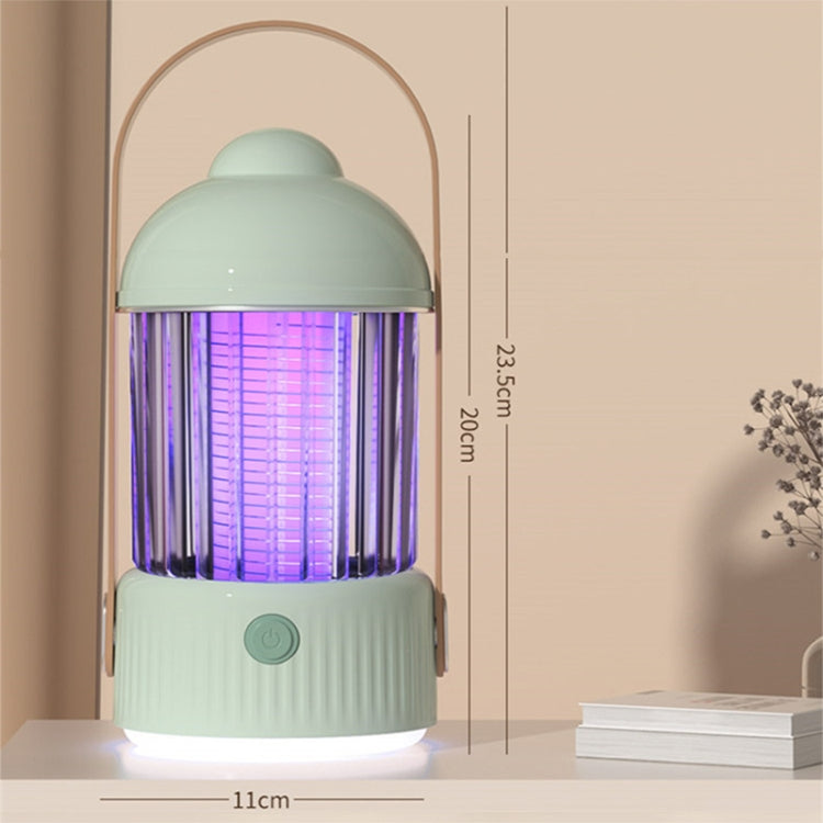 Electric Shock Type Home Night Light Mosquito Killer Outdoor Camping Lamp, Spec: 4000 mAh(Green) - Repellents by PMC TechLife | Online Shopping South Africa | PMC TechLife | Buy Now Pay Later Mobicred