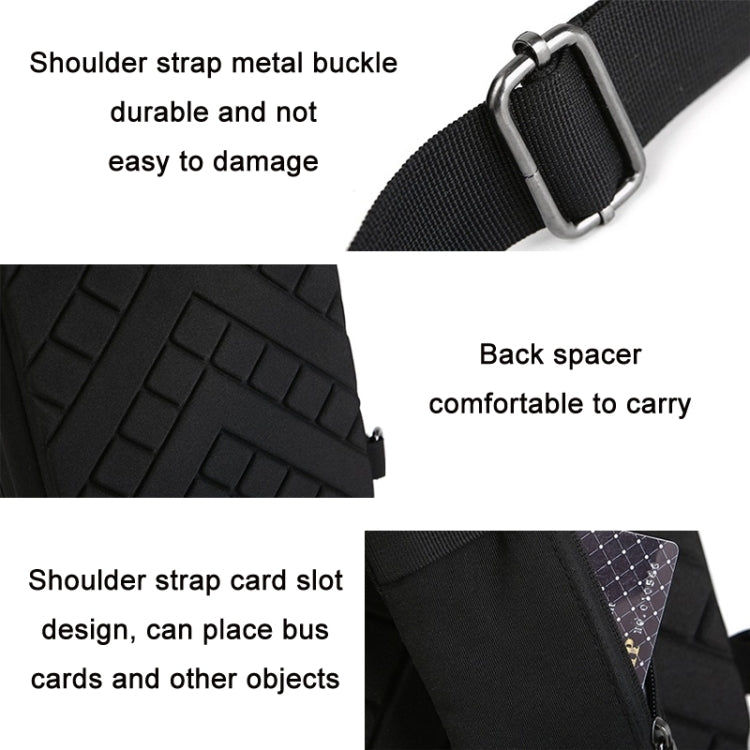 For DJI Mini 4 Pro Drone Chest Bag Backpack Crossbody Bag Storage Box(Black) - Carry Cases & Bags by PMC TechLife | Online Shopping South Africa | PMC TechLife | Buy Now Pay Later Mobicred