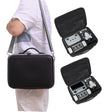 For DJI MINI 4 PRO Suitcase Backpack Messenger Bag Organizer(Pu Diamond Pattern) -  by PMC TechLife | Online Shopping South Africa | PMC TechLife | Buy Now Pay Later Mobicred