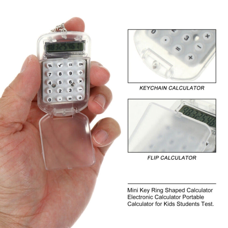 Flip Top Portable Mini Calculator Student Exam Office Calculator(Black) - Calculator by PMc TechLife | Online Shopping South Africa | PMc TechLife | Buy Now Pay Later Mobicred