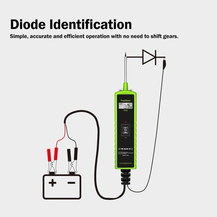 JDiag 6-30V Voltage Detector Automotive Power Circuit Diagnostic Diode(P60) - free shipping - PMC Jewellery - Order now!