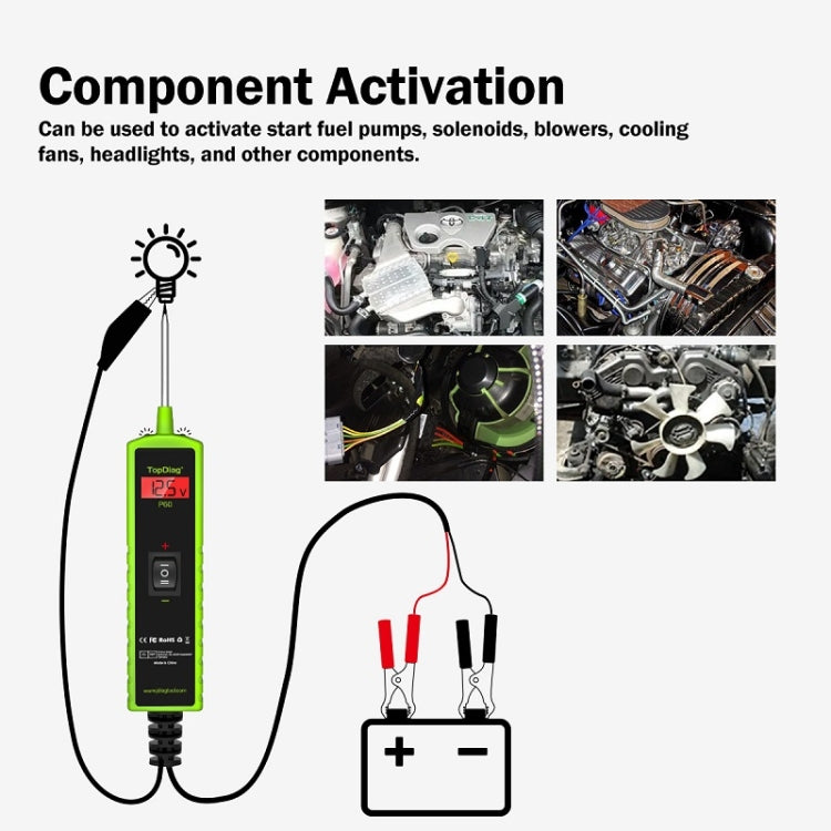 JDiag 6-30V Voltage Detector Automotive Power Circuit Diagnostic Diode(P60) - free shipping - PMC Jewellery - Order now!