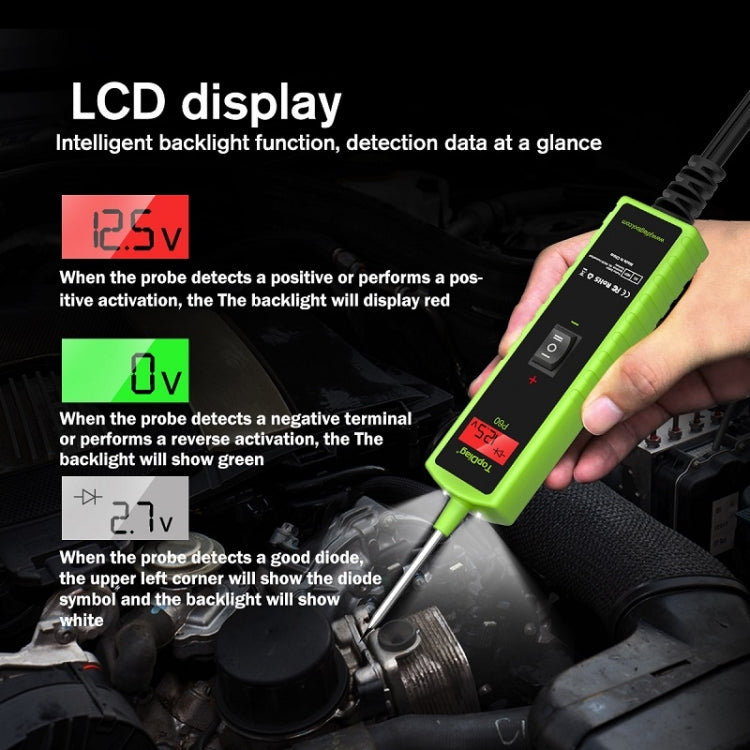 JDiag 6-30V Voltage Detector Automotive Power Circuit Diagnostic Diode(P60) - free shipping - PMC TechLife - Order now!
