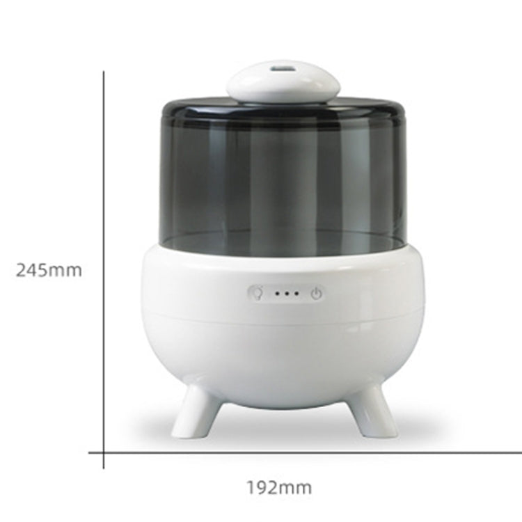 FS102 2L Ultrasonic Aromatherapy Colorful Night Light Desktop Humidifier, Spec: EU Plug(White) - free shipping - PMC TechLife - Order now!