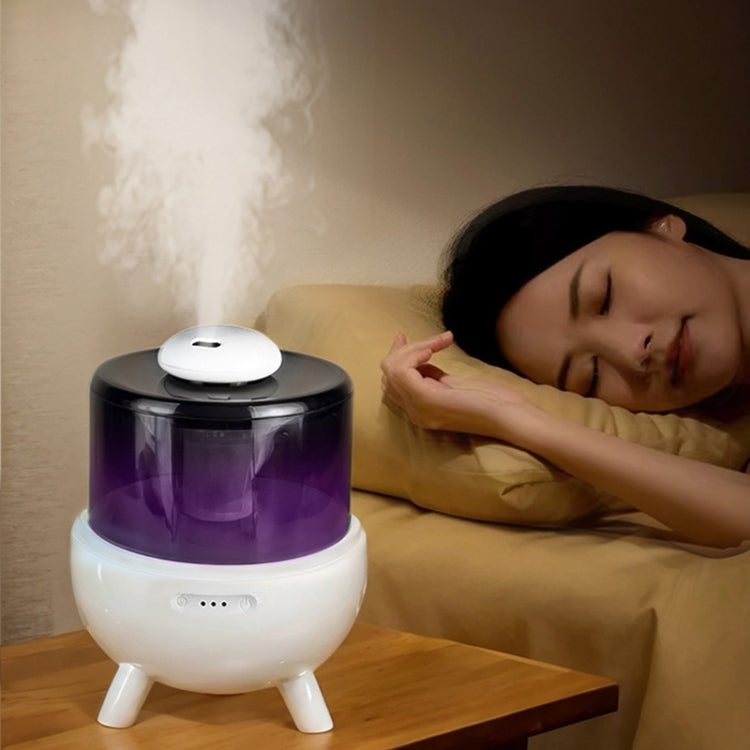 FS102 2L Ultrasonic Aromatherapy Colorful Night Light Desktop Humidifier, Spec: US Plug(White) - free shipping - PMC TechLife - Order now!