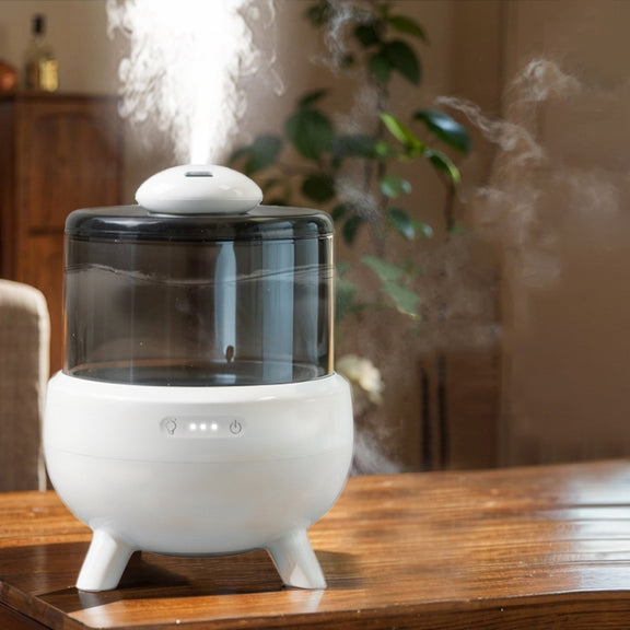 FS102 2L Ultrasonic Aromatherapy Colorful Night Light Desktop Humidifier, Spec: US Plug(White)