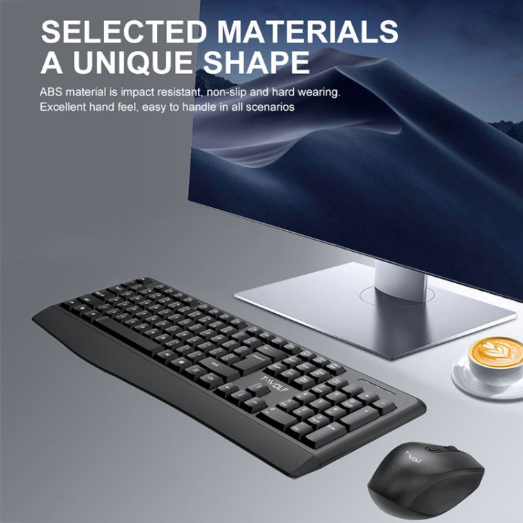 T-WOLF TF-100 2.4G Bluetooth Laptop Office Wireless Keyboard and Mouse Set(Set) - free shipping - PMC Jewellery - Order now!