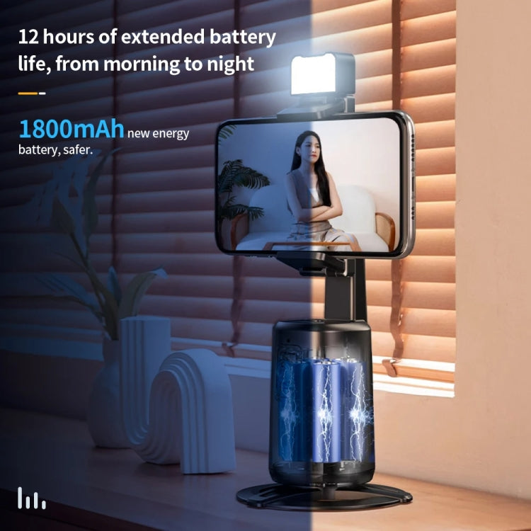 Pixel A200  Auto Tracking Gimbal Stabilizer 360 Degree Rotation Selfie Stick With Fill Light Set 1 - Handheld Gimbals by Pixel | Online Shopping South Africa | PMC TechLife | Buy Now Pay Later Mobicred