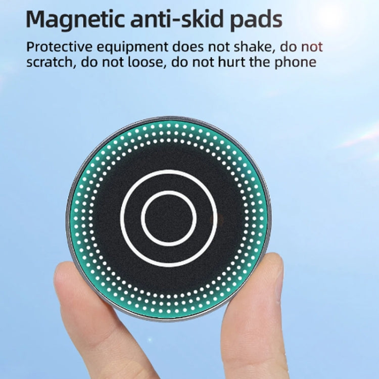 Magnetic Phone Holder with 1/4 Inch Hole for Tripod Magic Arm(Titanium Color) - free shipping - PMC TechLife - Order now!