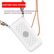 For Apple Vision Pro Battery Protective Case Silicone Cover(White)