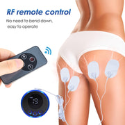 SC-195B Mini Cervical Massage Stickers EMS Pulse Meridian Therapy Instrument, Spec: 2-In-1 Remote Upgrade Jack