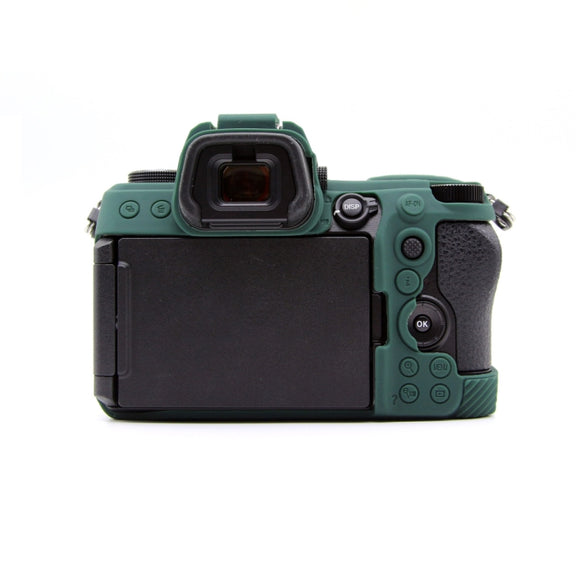 For Nikon Z6III Camera Protective Silicone Case, Color: Green