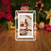 5 Inch HD Digital Photo Frame Crystal Advertising Player 1080P Motion Video Picture Display Player(US Plug)