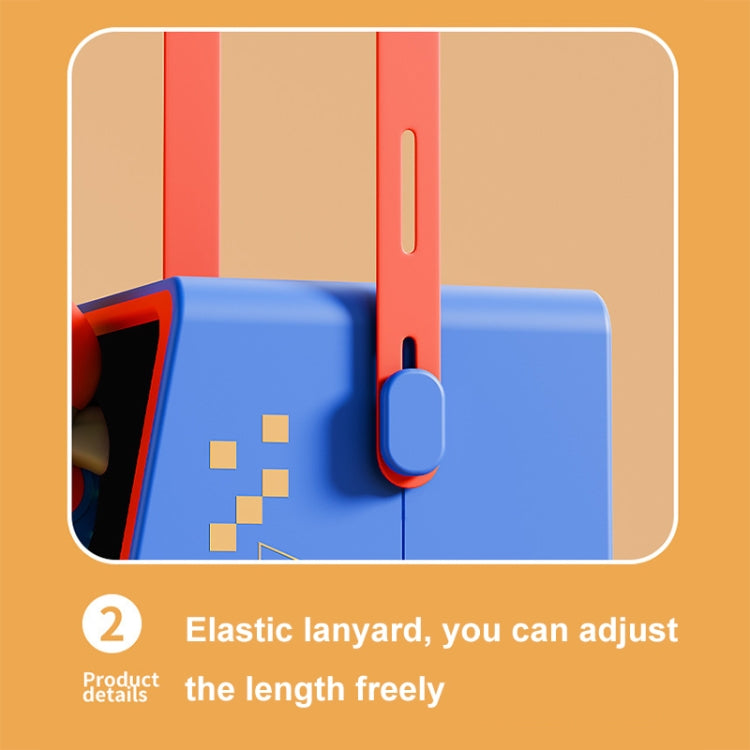 Cartoon Game Console Shape USB Charging Portable Bladeless Halter Fan(Beat Gophers) - Electric Fans by PMC TechLife | Online Shopping South Africa | PMC TechLife | Buy Now Pay Later Mobicred