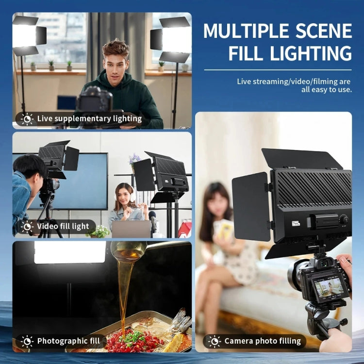 Pixel  P30 20W 2500-6500K 2400Lux Dual Color Temperature Photography Fill Light Standard Set - free shipping - PMC Jewellery - Order now!