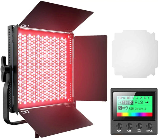 Pixel K80 RGB 45W 2600-10000K 552 LEDs Photography Fill Light Panel Lamp With LCD Display,US Plug Standard Set - free shipping - PMC Jewellery - Order now!