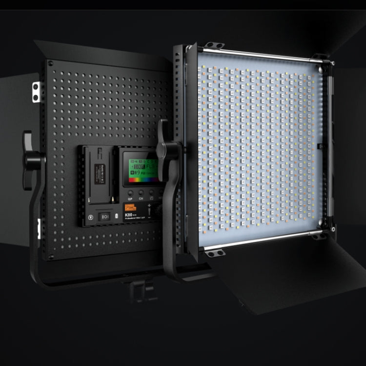 Pixel K80 RGB 45W 2600-10000K 552 LEDs Photography Fill Light Panel Lamp With LCD Display,US Plug Standard Set - free shipping - PMC Jewellery - Order now!