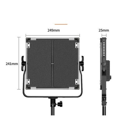 Pixel K80 RGB 45W 2600-10000K 552 LEDs Photography Fill Light Panel Lamp With LCD Display,US Plug Standard Set - free shipping - PMC Jewellery - Order now!