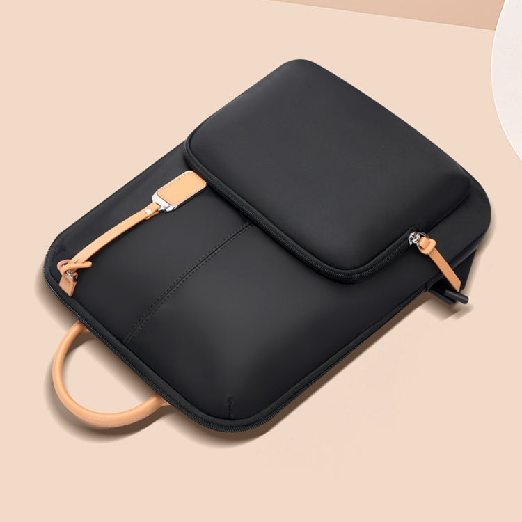 Bopai 62-126521 14-inch Laptop Thin and Light Business Waterproof Backpack(Black) - free shipping - PMC Jewellery - Order now!