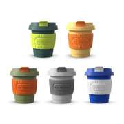 BEN.JACK Coffee Cup Car Perfume Air Conditioner Air Outlet Aromatherapy Ornaments(Light Smoke Gray+Gray)