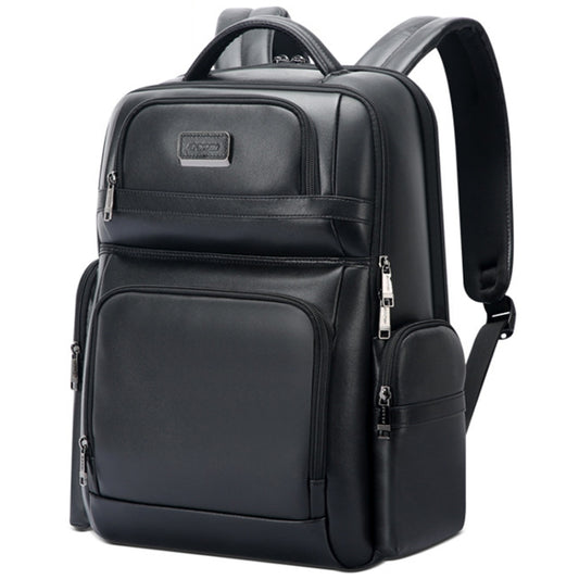 Bopai 61-123291 Large-capacity First-layer Cowhide Laptop Backpack with USB+Type-C Port, Color: Falling - free shipping - PMC Jewellery - Order now!