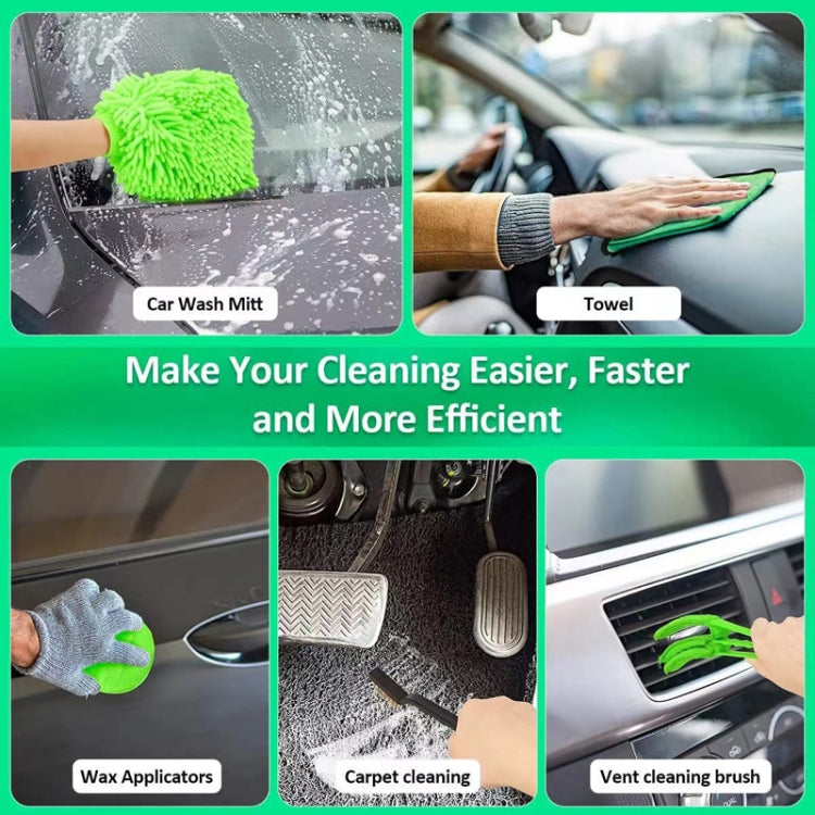 21pcs /Set Car Cleaning Brush Polishing Waxing Car Detailing - Car washing supplies by PMC TechLife | Online Shopping South Africa | PMC TechLife | Buy Now Pay Later Mobicred