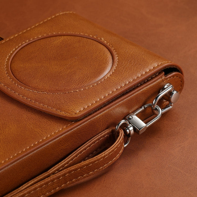 For Apple Vision Pro Power Organizer Case Carrying Bag(Brown) - VR Accessories by PMC TechLife | Online Shopping South Africa | PMC TechLife | Buy Now Pay Later Mobicred