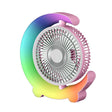 F11 USB Charging Cool Marquee Desktop Portable Fan(Sakura Pink) - Electric Fans by PMC TechLife | Online Shopping South Africa | PMC TechLife | Buy Now Pay Later Mobicred